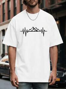Magliette curvy da uomo - Bianco - Visualizzare 1