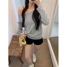 Women Lightweight Cardigans - Grey - View 5