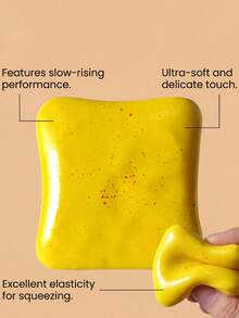 1pc Strawberry Toast Bread Squishy Slow Rebound Realistic Food Stress Relief Toy - Soft Dough-Like Texture With Creamy Filling, Quiet Squeeze Pressure Relief Toy, Perfect For Focusing At Work Or Taking A Mindful Break At Your Desk - Stress Relief Toy - Multicolor - View 4