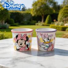 Disney Mickey Minnie Donald Daisy 4pcs Ceramic Mug Set, Cute Cartoon Coffee Cups With Gift Box, Ramadan Eid Gift Idea, Heat-Resistant Tea Water Milk Daily Water Cups - Multicolor - View 9