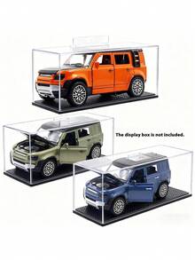 1:36 Alloy Die-Cast Off-Road Racing Car Model, Opening Door Design Metallic Paint Finish Collector Grade Toy Car, Detailed Miniature Vehicle, Perfect Display Piece - Multicolor - View 3