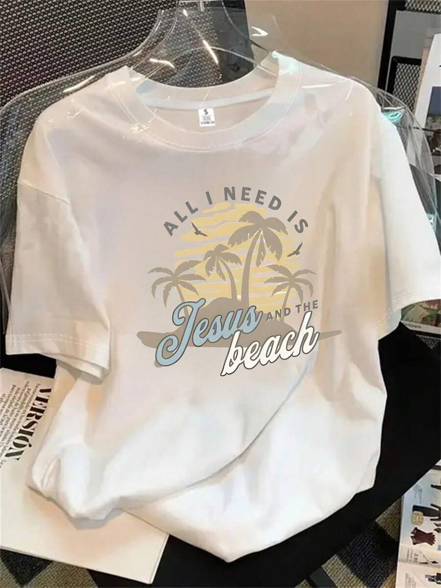 Halloween Graphic T-Shirt - White - View 1