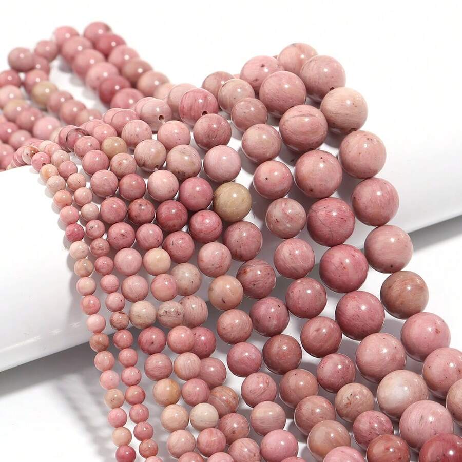 1 String Natural Red Jasper Round Beads 4/6/8/10mm, Fashion Handmade DIY Jewelry Making Spacer Beads For Bracelet Necklace Accessories