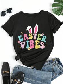 Women T-Shirts - Black - View 5