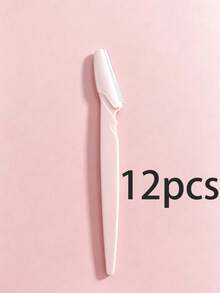 12/40pcs Eyebrow Trimmer And Razor Set, Eyebrow Razor, Hair Removal, Facial Hair Removal, Hair Clipper, Hair Styling Supplies, Hair Clipper, Pouch, Storage Box, Hair Accessories, For Women, Beautiful, Simple Neutral Eyebrow Razor, Stainless Steel Blade Gentle Exfoliating Facial Hair Removal Tool, Makeup Tool Set, Eyebrow Razor, Facial Hair Removal Tool, Facial Razor, Exfoliating Skincare Tool - Multicolor - View 13