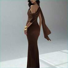 Women Midi Dresses - Light Yellow - View 7