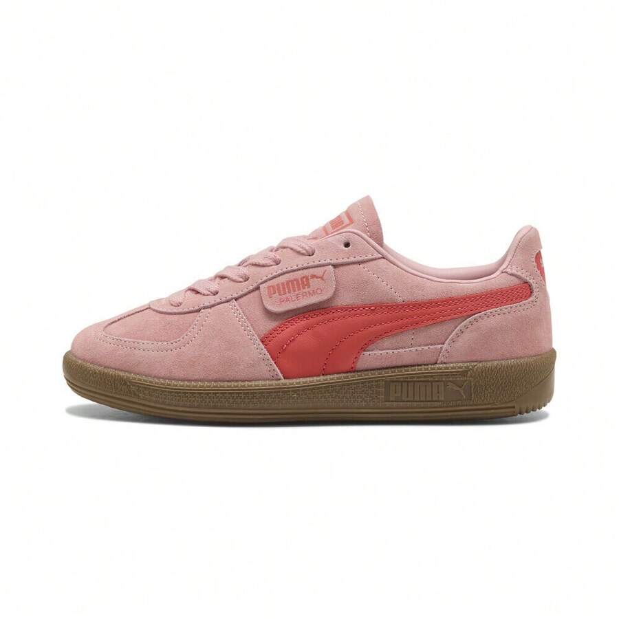 Puma Unisex Palermo Casual Low-Top Shoes 39646387 - Pink - View 1
