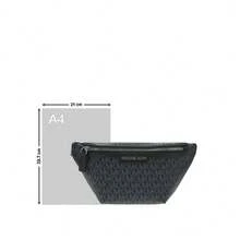 Michael Kors Cooper 印花男士單肩斜挎包 - 深藍色印花37T4LCOY1B ADMRL/ PLBLUE - 查看 8