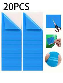 20/10pcs Multi-Functional Self-Adhesive Waterproof Repair Patches, Square Cuttable Inflatable Product Repair Stickers, Suitable For Swim Rings, Tents, Sleeping Bags, Air Mattresses, Pools And Smooth Object Surfaces, Portable Outdoor And Home Emergency Repair Patches - Multiple Styles - View 10