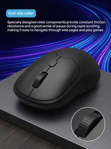 Acer OMR930 Wireless Mouse: A Lightweight And Portable Office Mouse With A Long Battery Life, 2400 DPI Precision Tracking, And An Ergonomic, Non-Slip Scroll Wheel. Suitable For Office Use, Laptops, And Desktops. - View 2