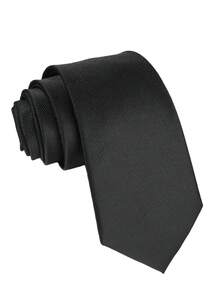 1 chiếc cà vạt nam màu trơn, kiểu dáng công sở, thắt tay, có gân chéo (rộng 8cm), phụ kiện, quà tặng lễ hội, tốt nghiệp. - xanh đậm - Xem 10