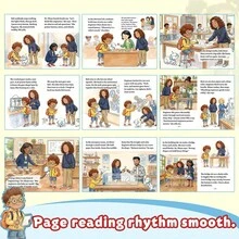 Engineer Theme Reading Book, Early Learning Writing Notebook With Career Dream Story Pages For Home Classroom Daily Study Use - Career Dream Reading Notebook - View 5