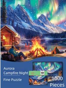 1000 Pieces Teenager Puzzle World Famous Paintings Starry Night, Quiet Corner, Blue Coast Adult Puzzle Paper Puzzle Interesting And Challenging Family Game Gift Choice Finished Size 50*70cm - Quiet Street Corner - View 6