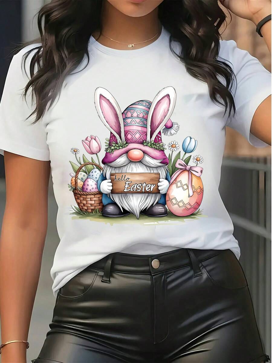Women T-Shirts - White - View 1
