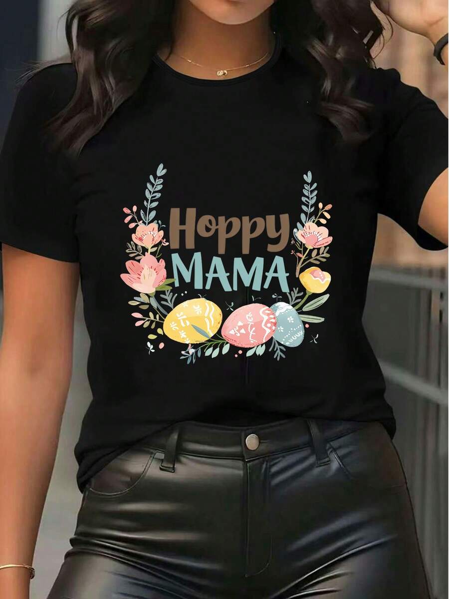 Women T-Shirts - Black - View 1