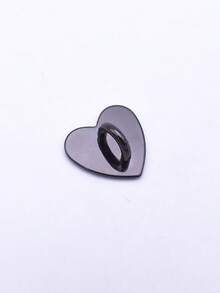 All-In-One Heart-Shaped Metal Phone Case Accessories - Heart-Shaped Hook, Phone Ring, Phone Keychain, Metal Phone Ring - Multicolor - View 5
