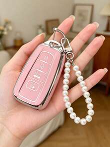 Key Fob Case Cover Compatible With Smart Remote Key, Silky Texture Cover, Anti-Dust, Drop, Scratch & Rain, No Signal Blocking, Graduation Season Gift For New Driver College Grad, Ideal For Outdoor Daily Use, Key Accessory For Men/Women, Fun Key Ring & Bag Charm For Purse, Backpack, Phone Case, Wallet, Car Keys, Shockproof & Fall Protection, For Travel Office Home, Great Graduation Gift For Car Owners - Multicolor - View 5