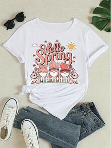 Women T-Shirts - White - View 4