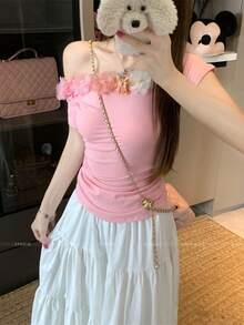 Women Tops - Yellow - View 10