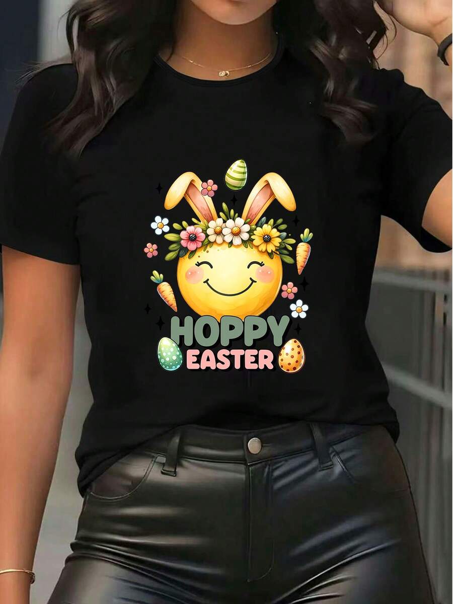 Women T-Shirts - Black - View 1