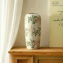 New Chinese Style Premium Blue And White Porcelain Vase, Ceramic Creative Flower Arrangement Vessel, Living Room & Entryway Decorative Ornament - Vase - View 3