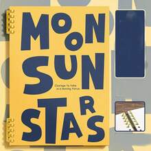 1 Set 1 pieza Cuaderno de Letras Vintage, Libro de Escritura con Líneas A5, Cuaderno de Escritura Simple para Estudiantes y Oficina, Múltiples Colores, Libro de Notas DIY Abrible, Papelería para Estudiantes, Suministros para Regreso a Clases - Multicolor - Ver 4