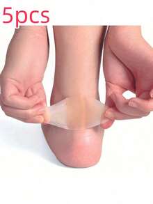 10pcs Transparent Invisible Thin Foot Pads, Prevent Friction For High Heels - Multicolor - View 15