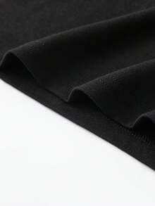 Women's Short-Sleeved T-Shirt In 100% Cotton, Available In Various Colors. Perfect For Casual Wear. - Black - View 6