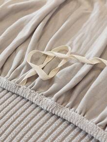 加厚四季通用沙發套，一體式彈性防寵物抓傷可機洗天鵝絨布料，適用單人/雙人/3-4人座及 L 型沙發，附配套枕套，經典波希米亞風沙發套 - 淺灰色 - 查看 10