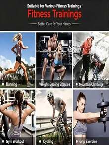 Breathable Fitness Palm Protector Sleeve, Elastic Fit For High-Intensity Sports Boxing Gear, Golf, Tennis, Baseball, Running, Football, Basketball, Climbing, Cycling Elbow Sleeve, Fitness Sports Protective Gear - Multicolor - View 11