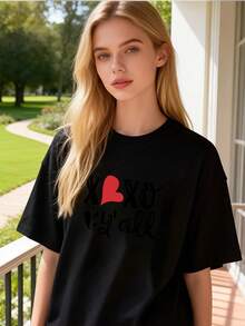 Women T-Shirts - Black - View 6
