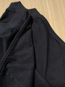 Cute Y2K Summer Top. 1 Pack. Cute Y2K Summer Top. 100% Cotton. New INS 2025 American Style Round Neck Short Sleeve T-Shirt For Men And Women, With . Perfect For Spring And Summer Casual Wear, Versatile With Multiple Color Options. New Style Of 2025, INS. Perfect For A Casual Look - 黑色 - 查看 3