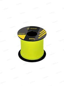 Cordón paracord 100% nailon, 2mm, 30m, tipo I de un solo hilo, cuerda para tienda de campaña, apto para camping, pulseras y talla grande - Multicolor - Ver 46