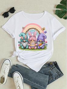 Women T-Shirts - White - View 4