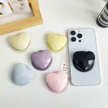 1個極簡純色3D愛心磁吸手機支架，相容Magsafe，強力吸附氣囊手機架 - 彩色 - 查看 3