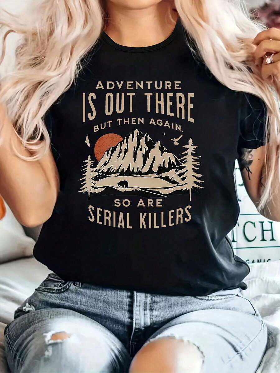 Women T-Shirts - Black - View 1