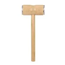 1pc Multifunctional Double-Sided Wooden Handle Meat Tenderizer, Steak Pounder, Fiber Separating Wooden Mallet - Multicolor - View 6
