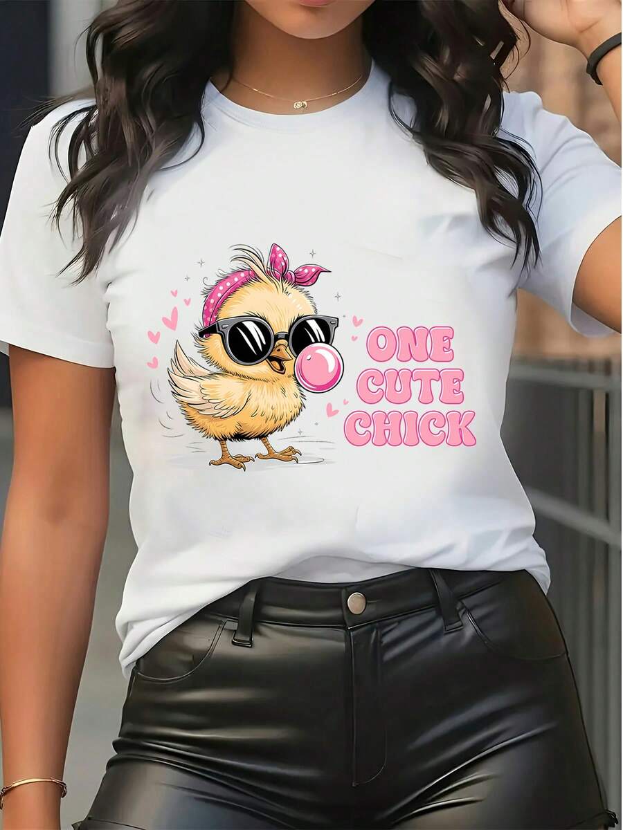 Women T-Shirts - White - View 1