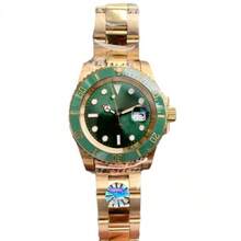 High-End  Submariner Series 40mm Fully Automatic Mechanical Luxury Men's Watch, Popular In Cross-Border Foreign Trade - Black Ring, Black Dial, Black Tape - View 5