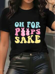 Women T-Shirts - Black - View 1