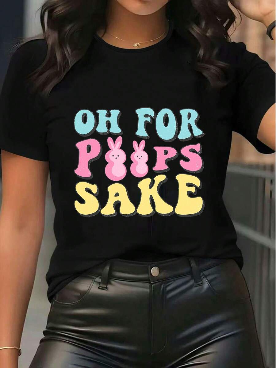 Women T-Shirts - Black - View 1