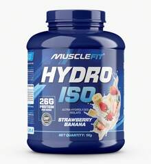 MUSCLEFIT Proteina - Fragola e banana - Visualizzare 3