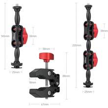 Ambitful Flexible Arm Super Clamp Mount, Adjustable Magic Arm Desktop Holder, Suitable For Phone, Camera, LED Light, Action Camera, Vlog Shooting - View 3