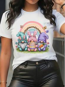 Women T-Shirts - White - View 6