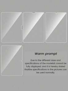 2pcs Galaxy Tab A7 A8 A9 S6 Lite S7 S8 S9 A9+ FE Plus 8.7 Inch 10.4 Inch 10.5 Inch 11 Inch Tablet Tempered Glass Screen Protector, High Definition High Transparency, Anti-Scratch Anti-Drop, Full Screen Coverage, Anti-Fingerprint, Sensitive Touch, Waterproof Shockproof - Clear - View 7
