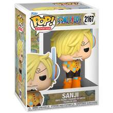Funko Pop! 《海賊王》系列手辦- 路飛（蛋糕島款）/山治/香克斯/薩博-收藏款乙烯基手辦 - 送禮佳選 - 收藏展示兩用模型手辦，1個 - 彩色 - 查看 7