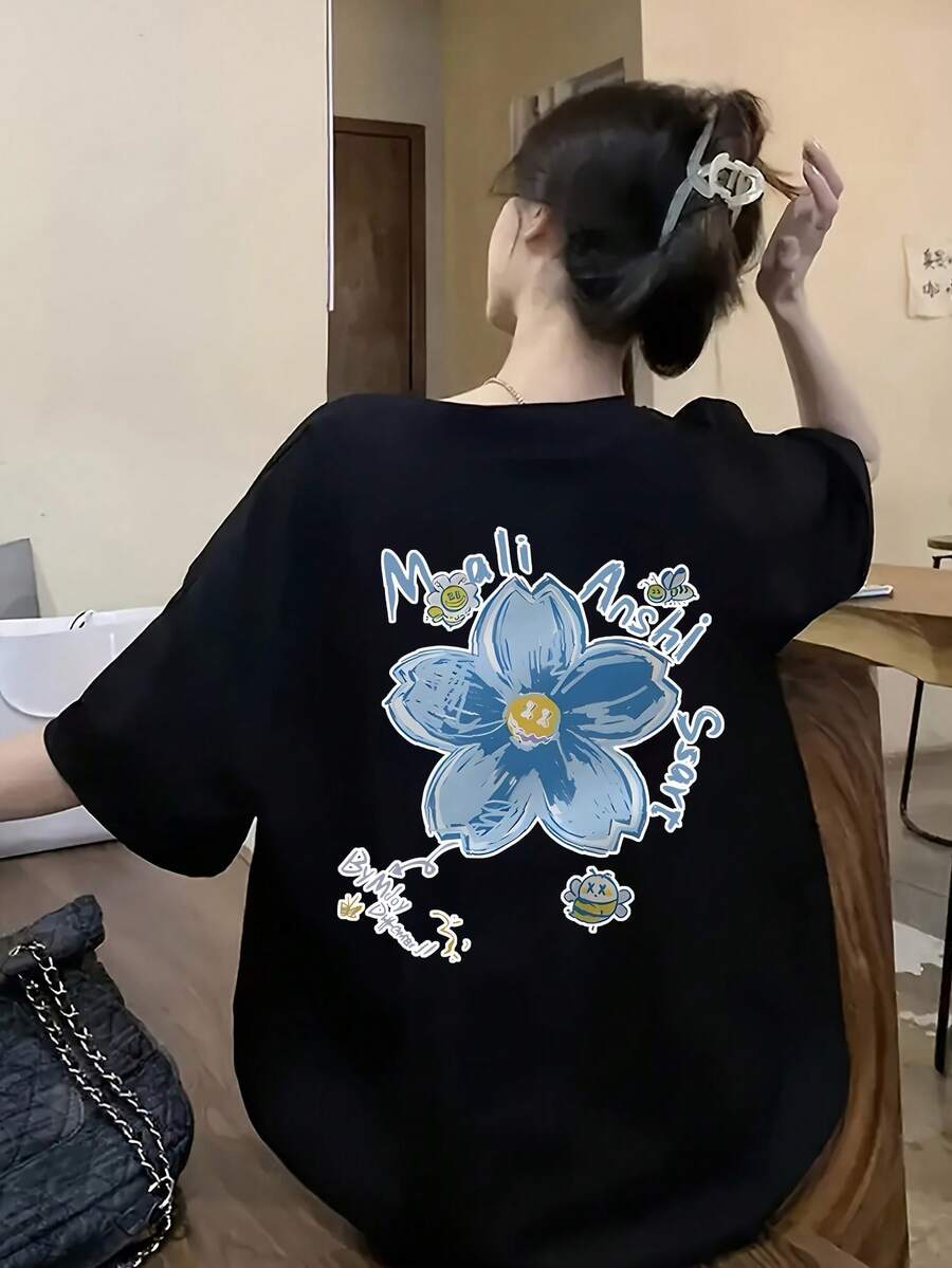 Women T-Shirts - Black - View 1