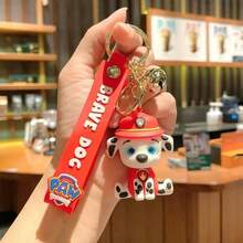 Paw Patrol 1個汪汪隊鑰匙圈吊飾，玩偶背包掛飾，汽車裝飾，情侶鑰匙圈 - 彩色 - 查看 14