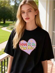 Women T-Shirts - Black - View 6
