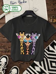 Women T-Shirts - 黑色 - 查看 4